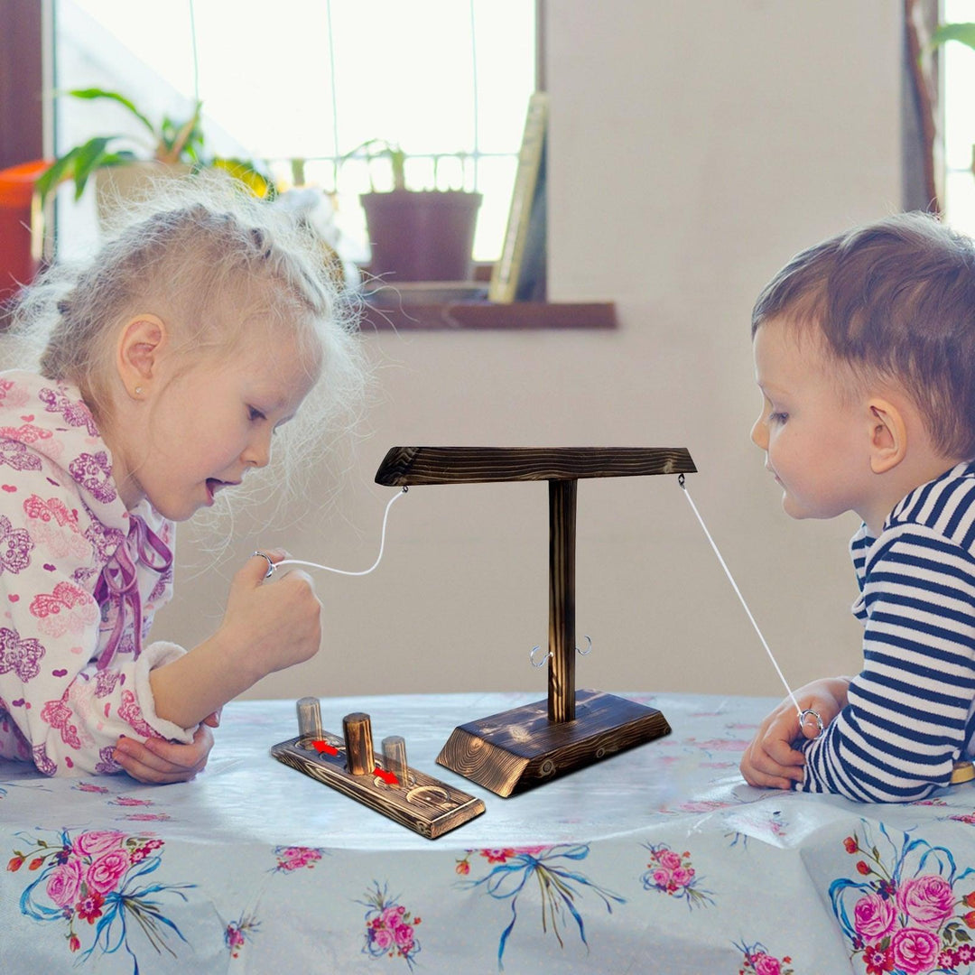 BowLift | Wooden Ring Toss Game