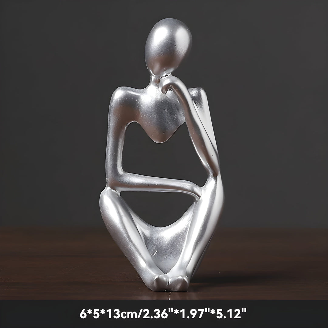 BowLift | Abstract Thinker Sculpture Home Decor