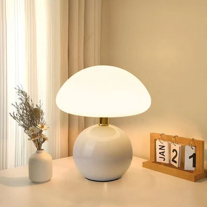 BowLift | Blush Cloud Ceramic LED Table Lamp