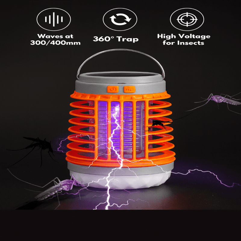 BowLift | ZAPPERLANTERN – 2-in-1 Solar Bug Zapper and Camping Lantern