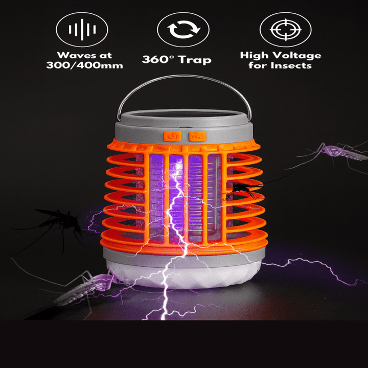 BowLift | ZAPPERLANTERN – 2-in-1 Solar Bug Zapper and Camping Lantern