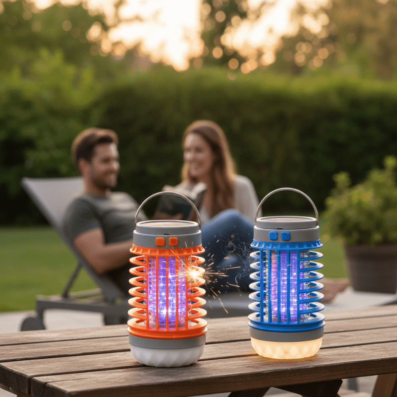 BowLift | ZAPPERLANTERN – 2-in-1 Solar Bug Zapper and Camping Lantern