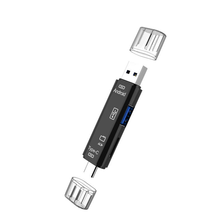 5 in 1 Micro SD Card Reader with 32 GB SD Card Bowlift